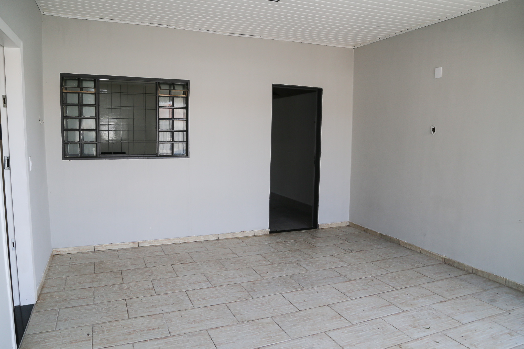 Garagem coberta