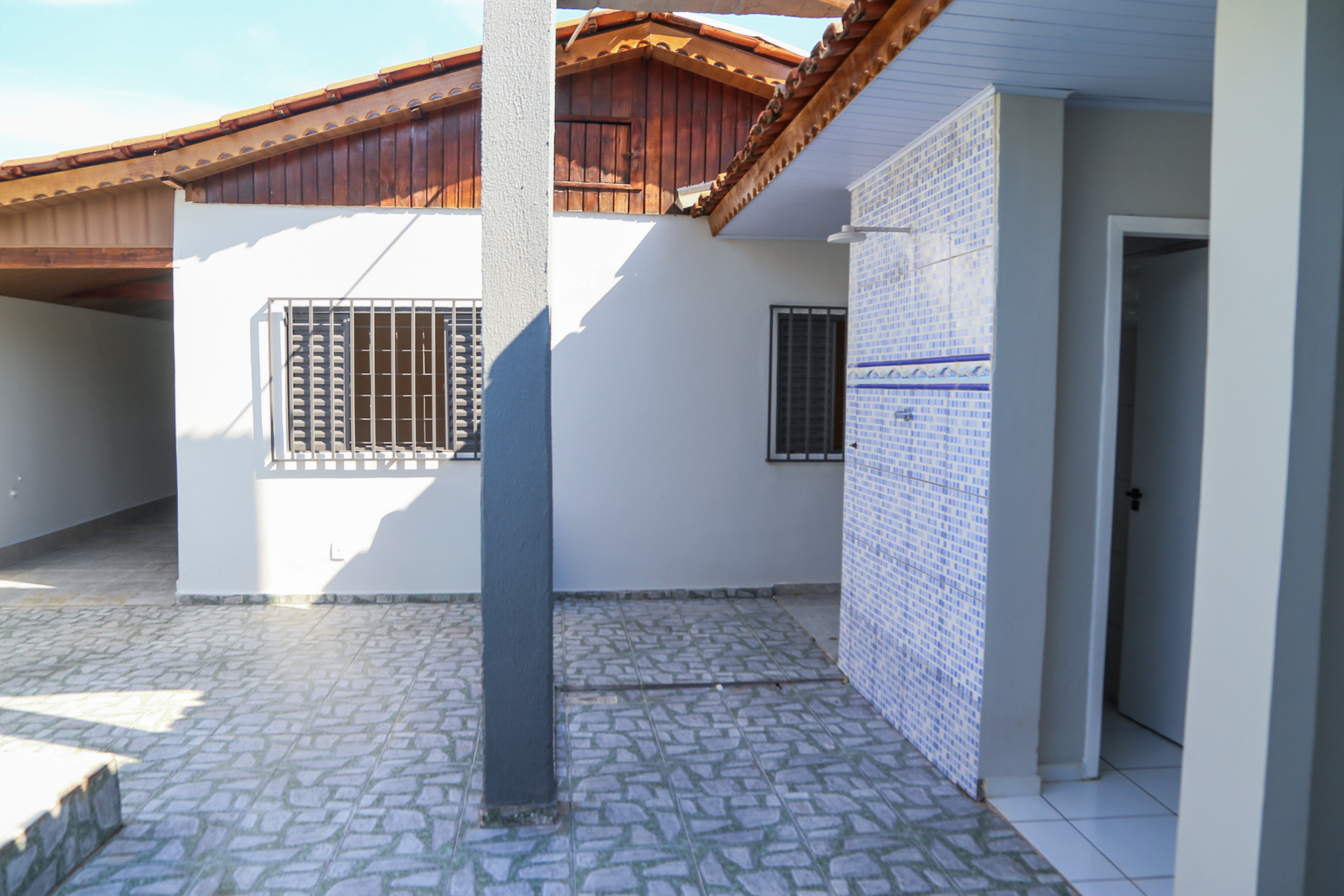 Área de lazer — piscina