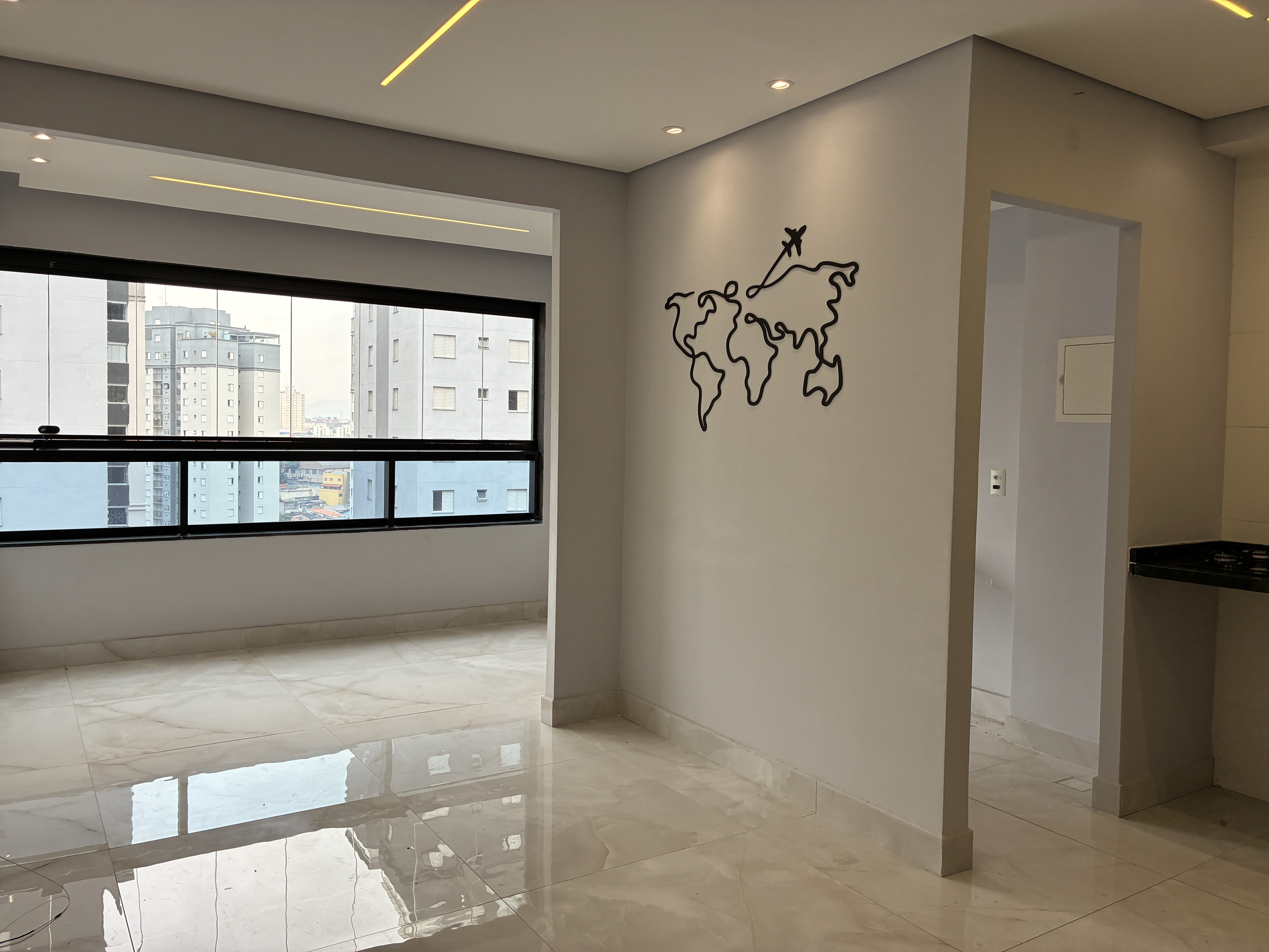 Sala com vista panorâmica