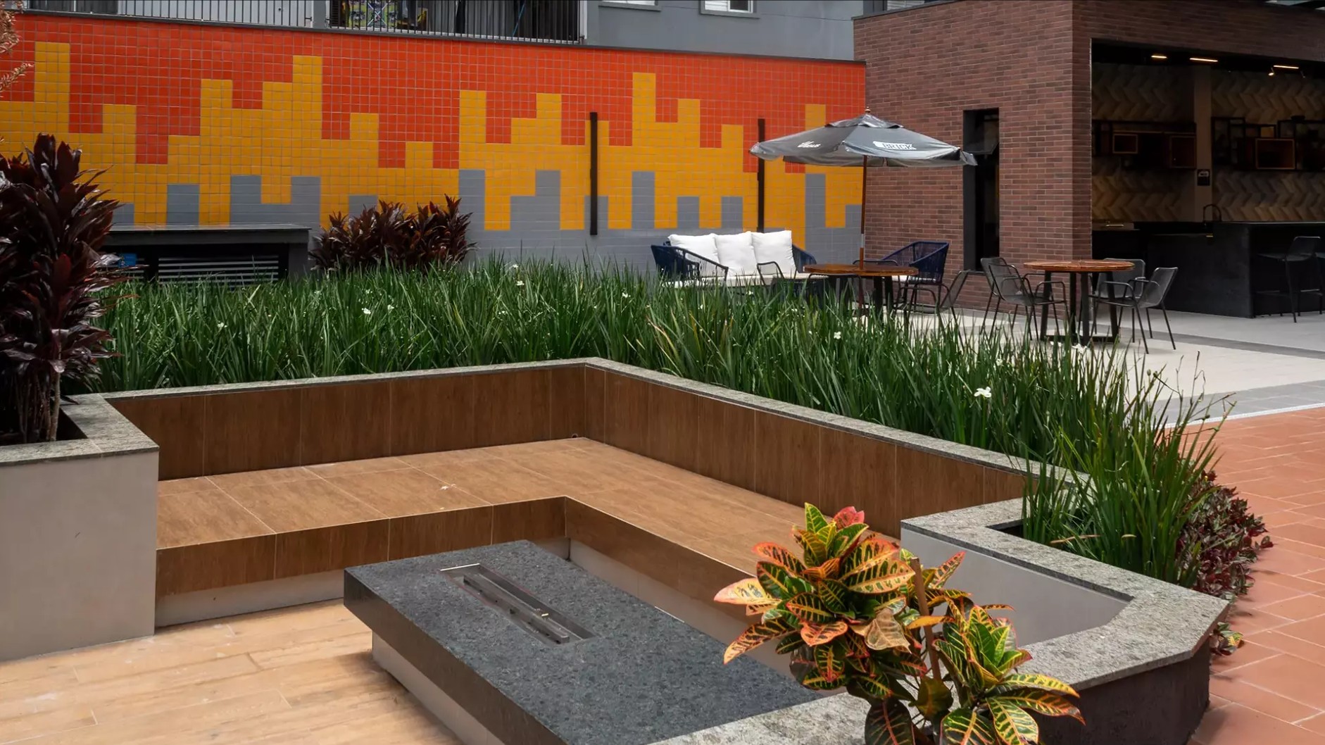 Bonfire — área de fogueira