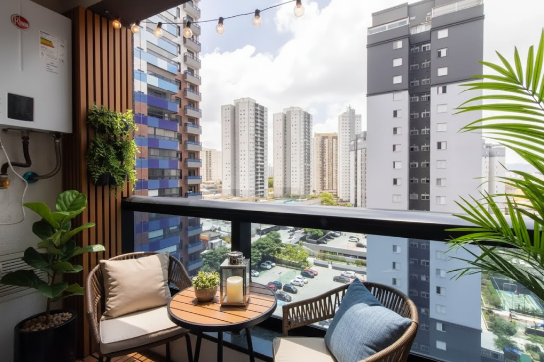 Varanda decorada — vista